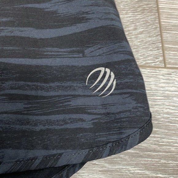 MPG Athletic Running Shorts Lined Black Gray Pink Zipper Pocket S - Picture 8 of 16